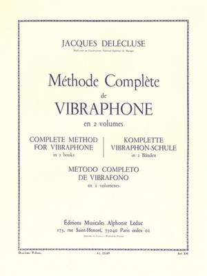 U. Delecluse: Methode Vol. 2 Vibraphone