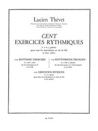 Lucien Thévet: 100 Exercices rythmiques Vol.1 à 2 Parties
