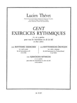 Lucien Thévet: 100 Exercices rythmiques Vol.1 à 2 Parties