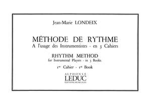 Jean-Marie Londeix: Jean-Marie Londeix: Methode de Rythme Vol.1