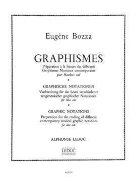 Eugène Bozza: Graphismes
