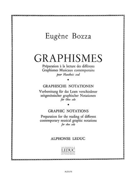 Eugène Bozza: Graphismes