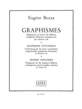 Eugène Bozza: Graphismes