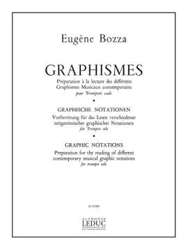 Eugène Bozza: Graphismes