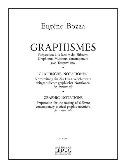 Eugène Bozza: Graphismes