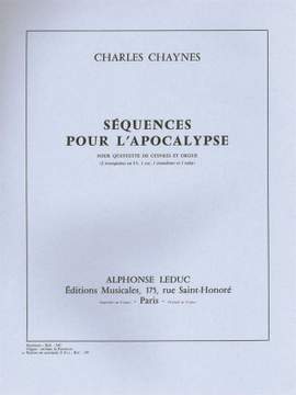 Charles Chaynes: Sequences Pour L'Apocalypse