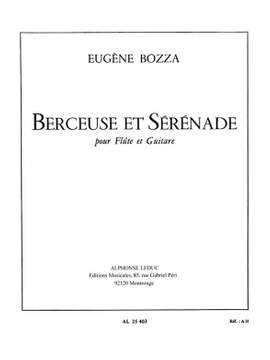 Eugène Bozza: Berceuse Et Sérénade For Flute And Guitar