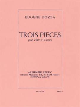Eugène Bozza: 3 Pièces