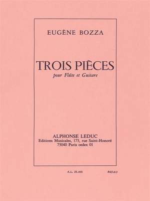 Eugène Bozza: 3 Pièces