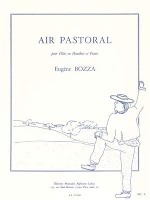 Eugène Bozza: Air Pastoral For Oboe Or Flute And Piano