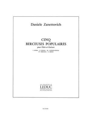 Zanettovich: 5 Berceuses Populaires