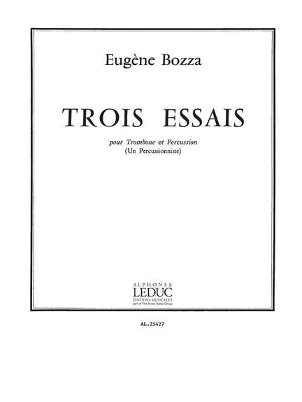 Eugène Bozza: 3 Essais