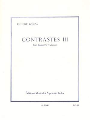 Eugène Bozza: Contrasts III