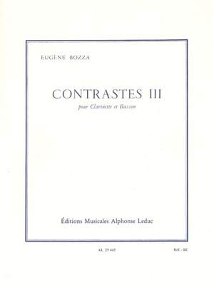Eugène Bozza: Contrasts III