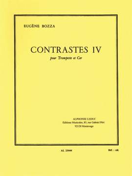 Eugène Bozza: Contrastes IV