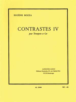 Eugène Bozza: Contrastes IV