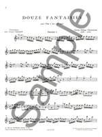 Georg Philipp Telemann: 12 Fantasies pour flûte à bec alto seule Product Image