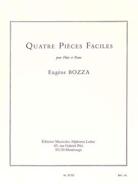 Eugène Bozza: 4 Pièces Faciles