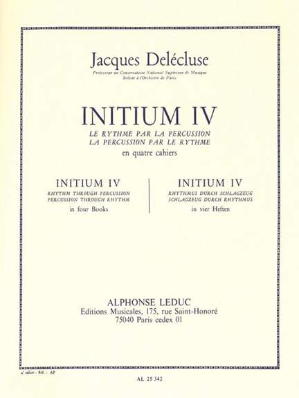Jacques Delécluse: Initium 4