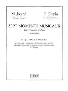Marcel Jorand_François Dupin: 7 Moments musicaux 2 - 5e Avenue et Bourrée