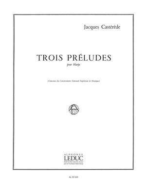 Jacques Castérède: 3 Preludes