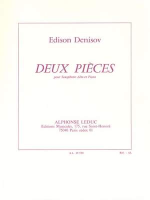 Edison Denisov: Deux Pièces pour Saxophone Alto
