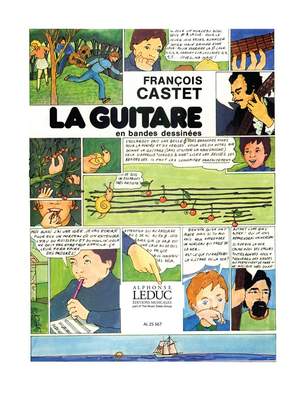 François Castet: François Castet: La Guitare en Bandes dessinees