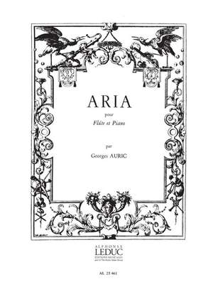 Georges Auric: Aria