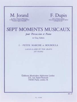 Marcel Jorand_François Dupin: 7 Moments musicaux 1 - Petite Marche et Bouboula