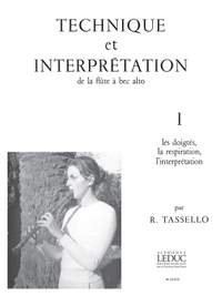 R. Tassello: R. Tassello: Technique et Interpretation Vol.1