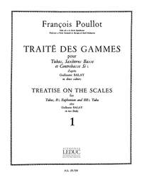 François Poullot: Traité des Gammes pour Tubas - Vol.1