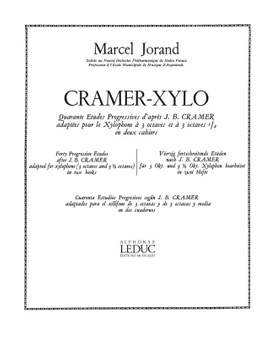 Jorand: Cramer-Xylo Vol. 1 Etudes nos. 1 - 25