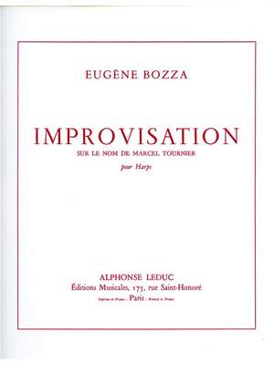 Eugène Bozza: Improvisation sur le Nom de Marcel Tournier