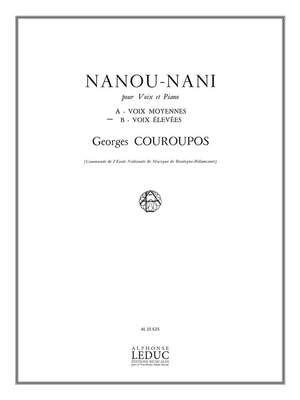 Georges Couroupos: Nanou-Nani