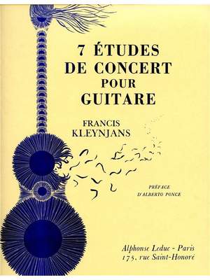 Francis Kleynjans: 7 Etudes De Concert