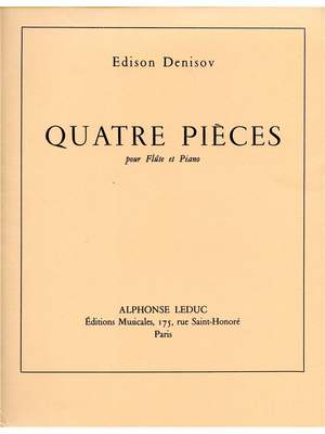 Edison Denisov: 4 Pièces
