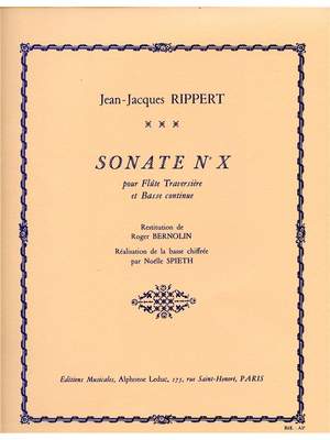 Jean-Jacques Rippert: Jean-Jacques Rippert: Sonate No.10