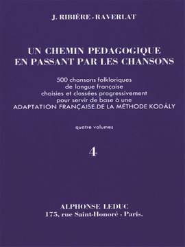 Jacotte Ribière-Raverlat: Un Chemin pédagogique vol. 4