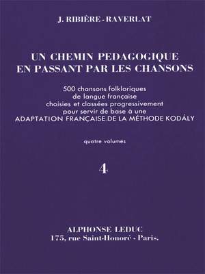Jacotte Ribière-Raverlat: Un Chemin pédagogique vol. 4