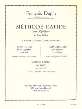François Dupin: Methode rapide pour Xylophone Vol.2