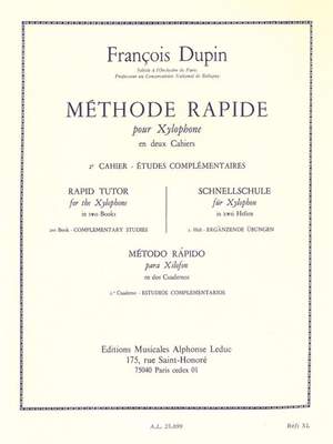 François Dupin: Methode rapide pour Xylophone Vol.2