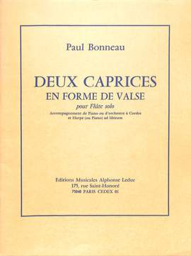 Bonneau: 2 Caprices En Forme De Valse