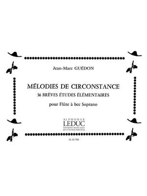J.M. Guedon: Melodies De Circonstance
