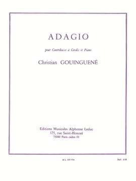 Christian Gouinguené: Adagio For Double Bass And Piano