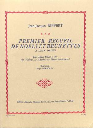Jean-Jacques Rippert: Jean-Jacques Rippert: Noels et Brunettes Vol.1