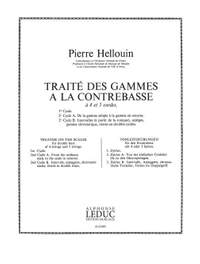 P. Hellouin: Traite des Gammes a la Contrebasse, Cycle 2a