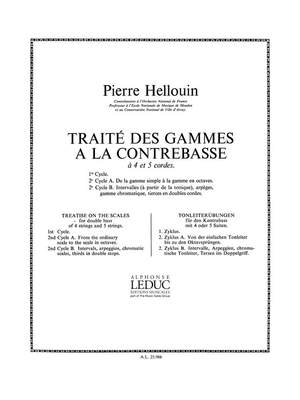 P. Hellouin: Traite des Gammes a la Contrebasse, Cycle 2B