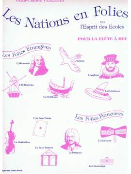 Jean-Claude Veilhan: Les Nations en Folies for Alto Recorder Solo