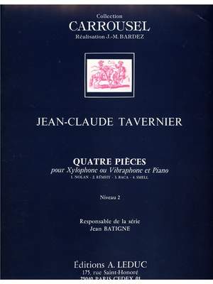 Jean-Claude Tavernier: 4 Pieces -C.Carrousel