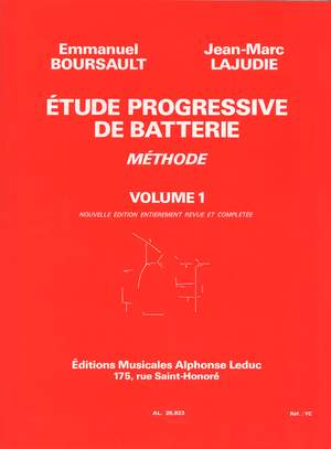 Emmanuel Boursault_Jean-Marc Lajudie: Étude Progressive de Batterie - Vol 1